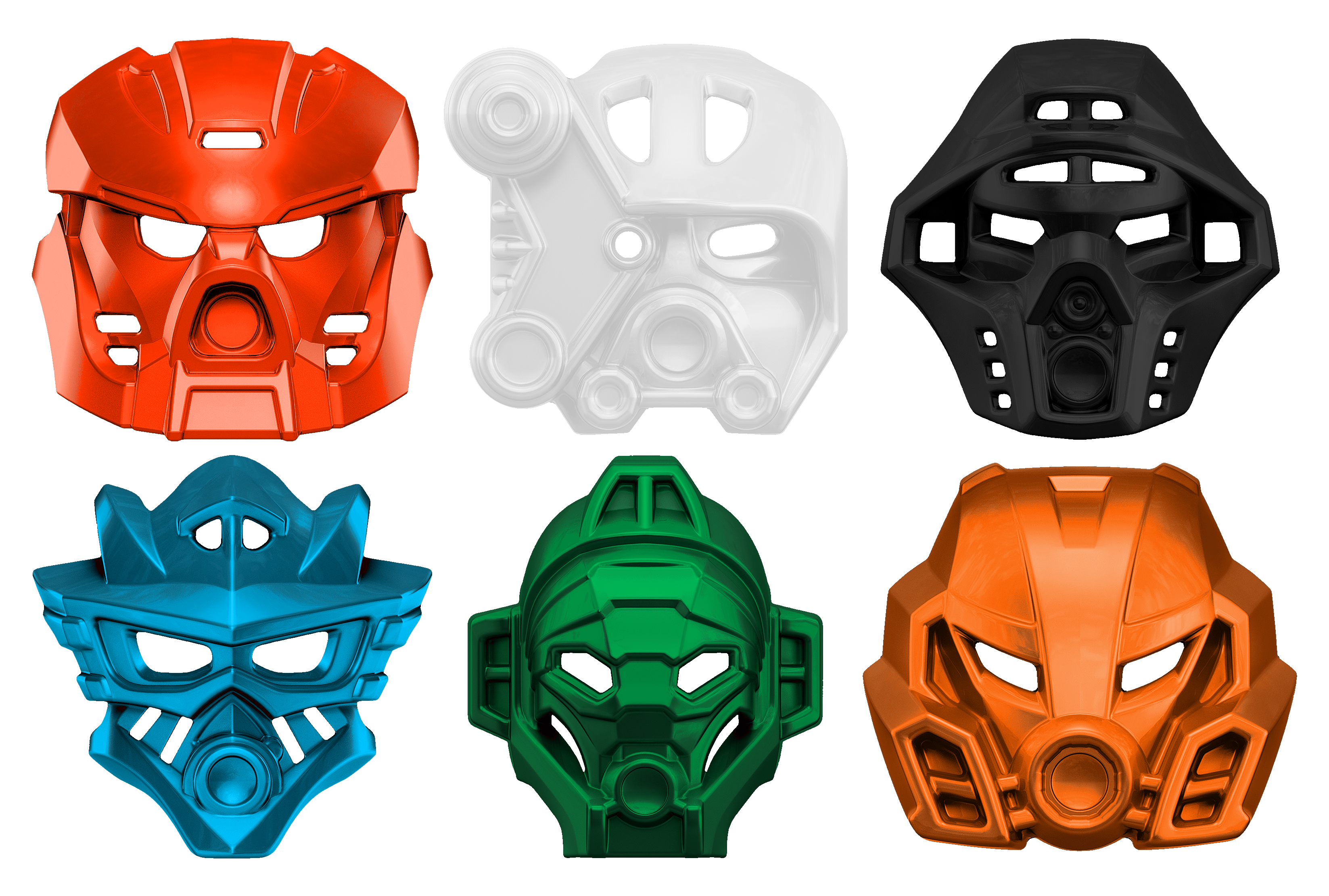 The Elemental Masks of Power