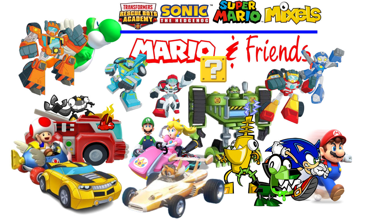 Mixels Meet Mario Mixels IDK by GoGoDinoRex on DeviantArt