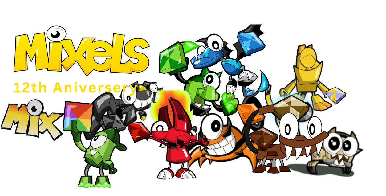 Mixels R Mixels 12th Aniversery by GoGoDinoRex on DeviantArt
