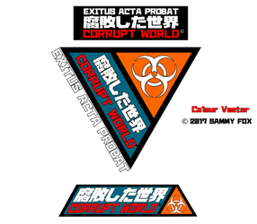 Corrupt World logos