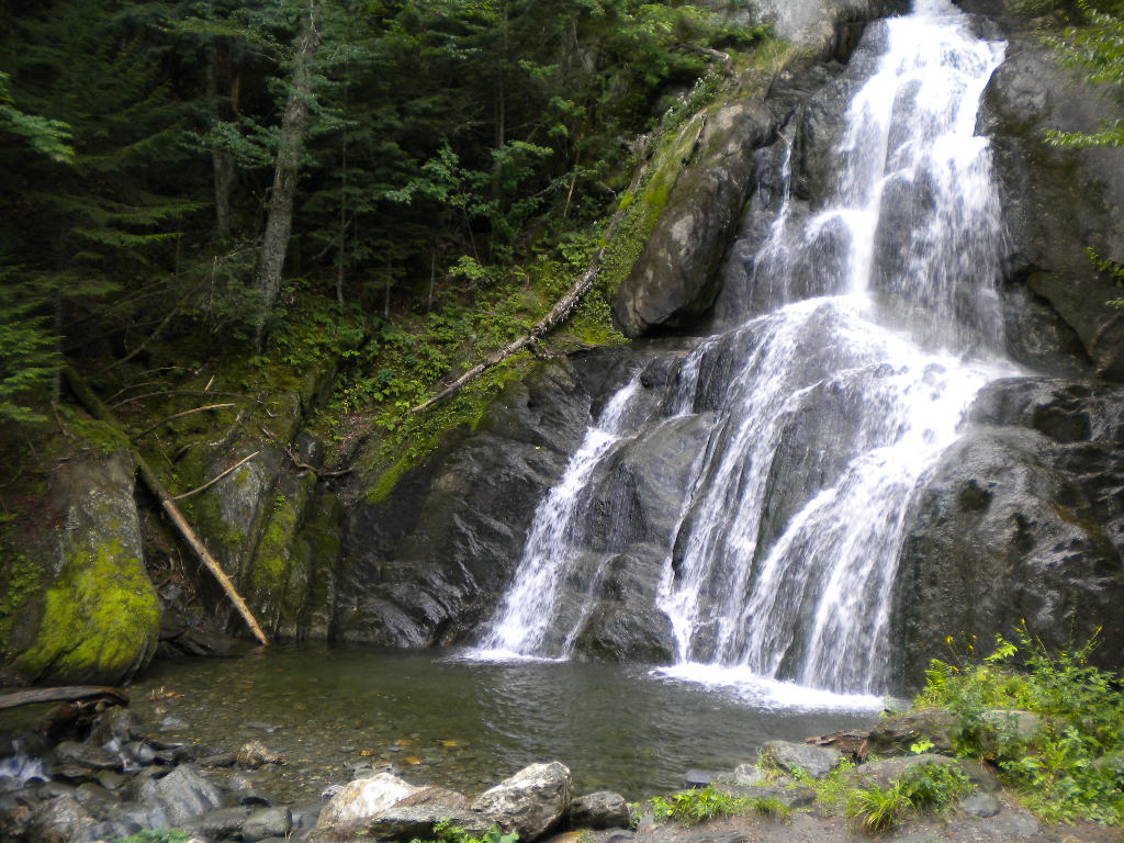 Moss Glen Falls in Vermont