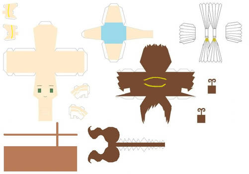 Mama Greece Paper Doll