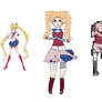 Sakura Haruno and Sailor Moon Fusion of Characters