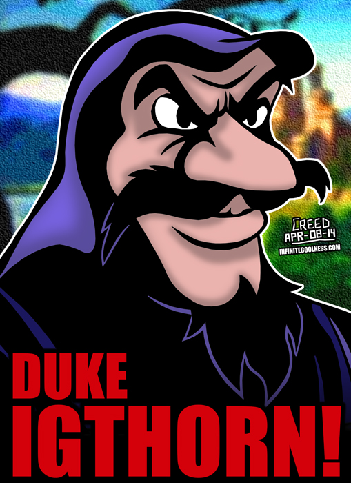 Duke Igthorn from the Disney's Adventures of the Gummi Bears