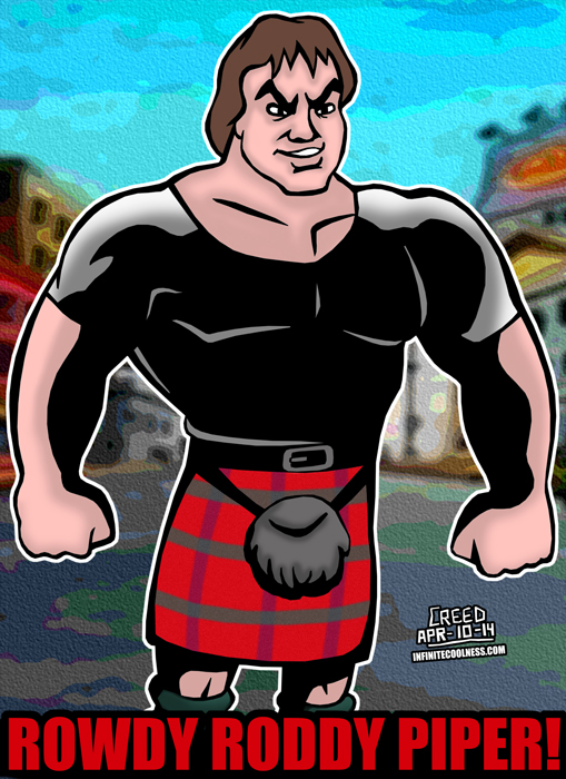 Cartoon Villains - 039 - Rowdy Roddy Piper!