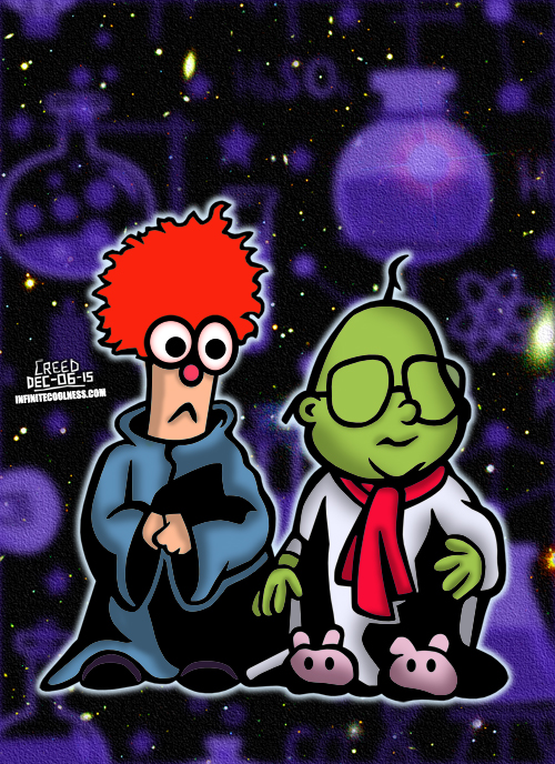 Beaker And Bunsen from Muppet Babies!