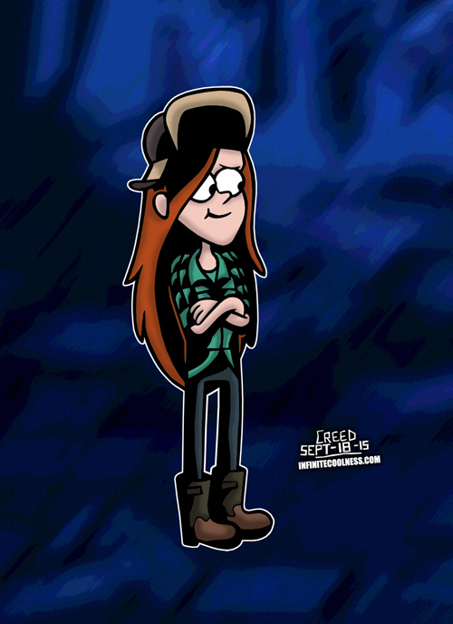 Wendy from Gravity Falls!