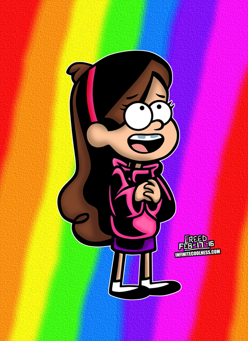 Mabel from Gravity Falls!