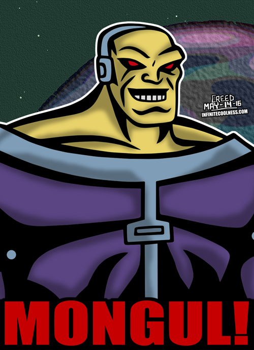 Cartoon Villains - Mongul! by CreedStonegate on