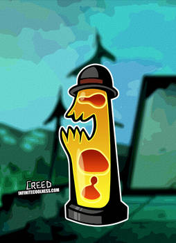 Lava Lamp Guy from Gravity Falls!