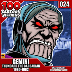 100 Cartoon Villains - 024 - Gemini!
