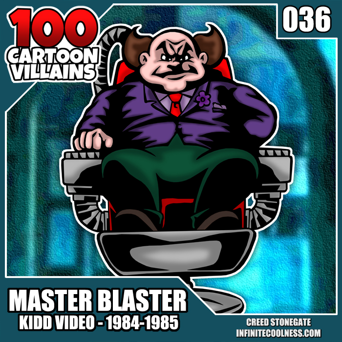 100 Cartoon Villains - 036 - Master Blaster! by CreedStonegate on ...