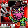 100 Cartoon Villains - 098 - Scary Terry!