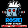 Rosie from The Jetsons Character Head Sticker!