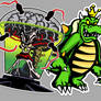 Motherbrain and King Koopa Sticker Pack!