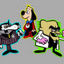 Underdog, Riff Raff  Simon Bar Sinister Stickers!