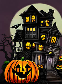 Halloween Haunted House - with AI!