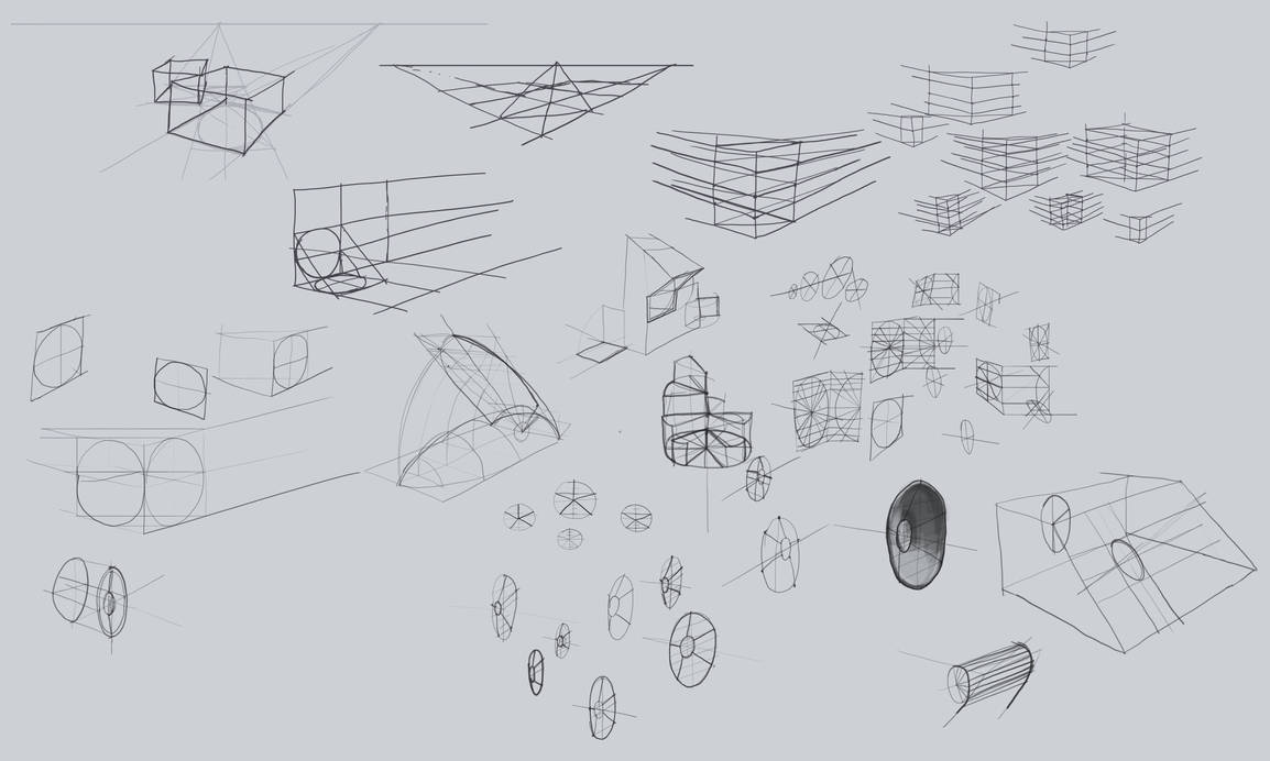 Section line drawing practice 2 by Uglypatch on DeviantArt