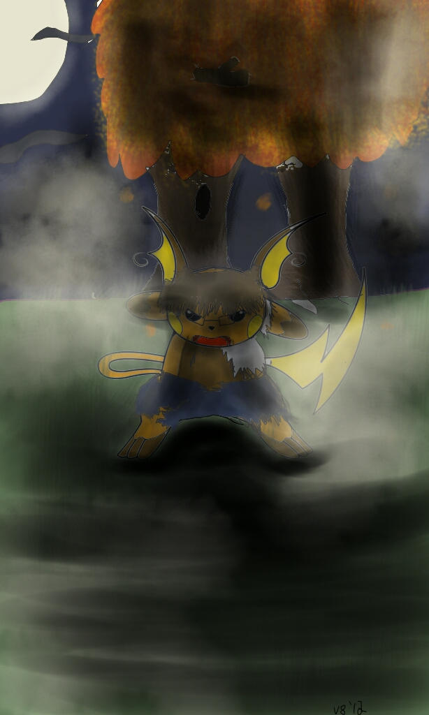 Night Of The Were Raichu By V8Arwing67 On DeviantArt night-of-the-were-raichu-by-v8arwing67-on-deviantart