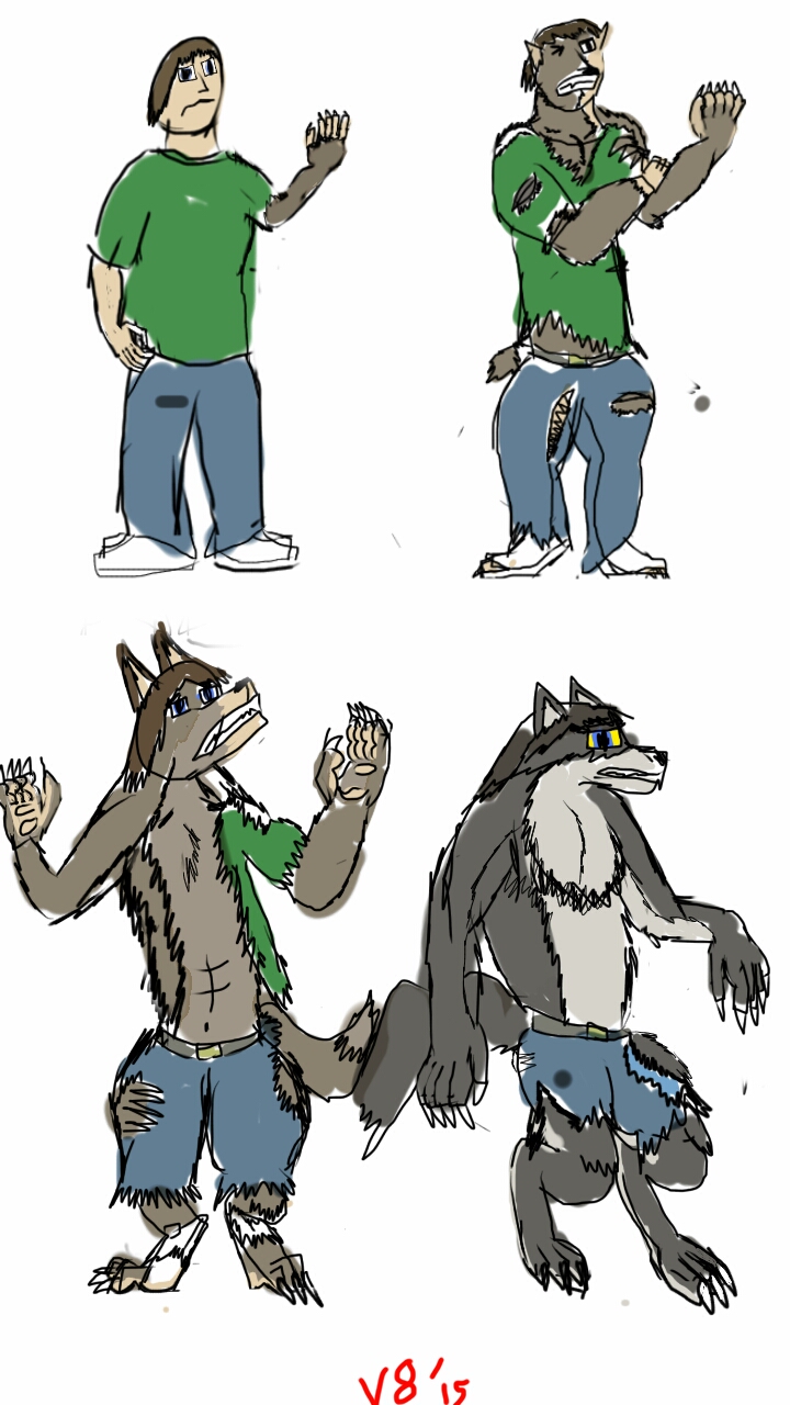 V8 The Werewolf TF Sequence By V8Arwing67 On DeviantArt.