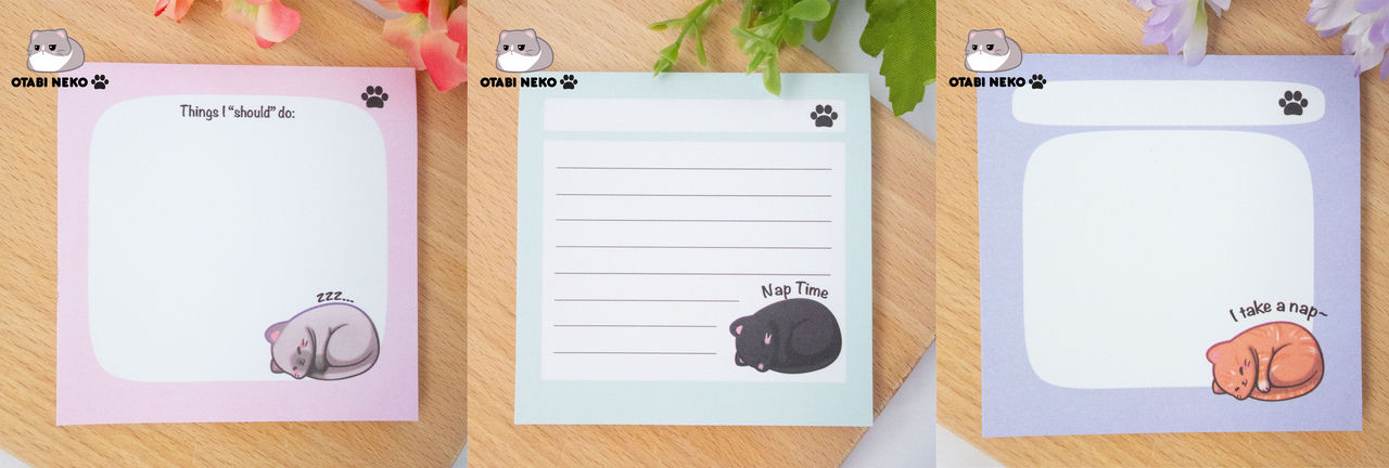 Cat Sticky Note by otabineko on DeviantArt