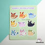 Eeveelution Sticker Sheet