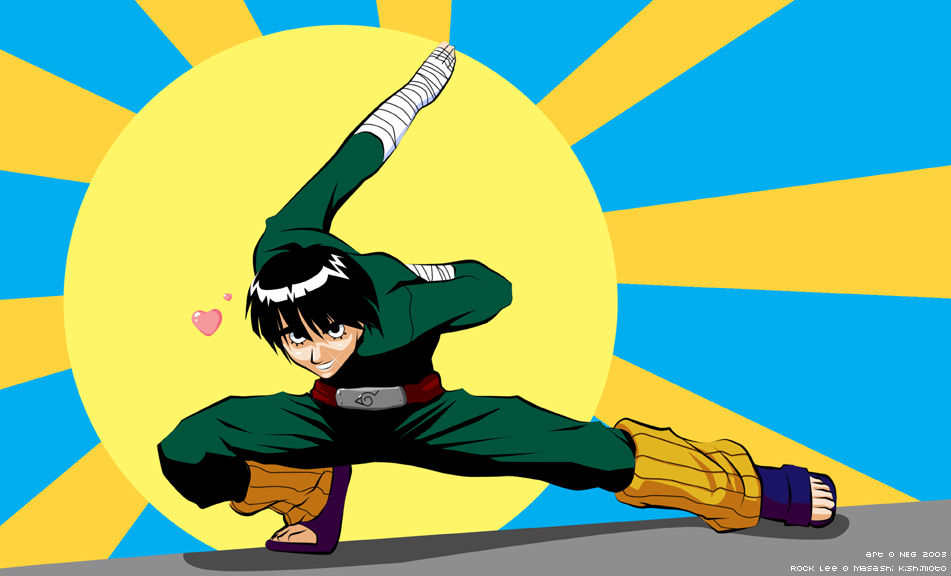 Beautiful Beast Rock Lee