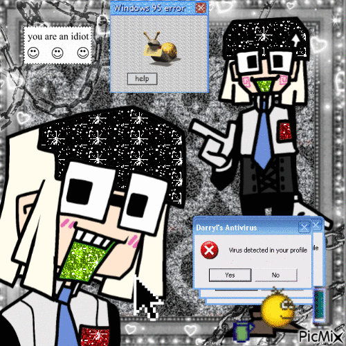 Colin the Computer!!!! by LovelyRedSea on DeviantArt