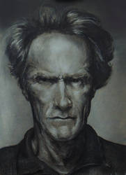 Portrait of Clint Eastwood