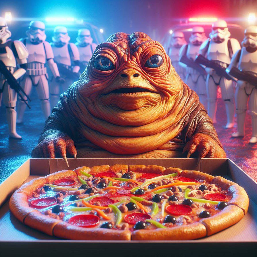 Pizza the Hutt by LaganLefredes on DeviantArt
