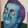 Nic Cage in Blue