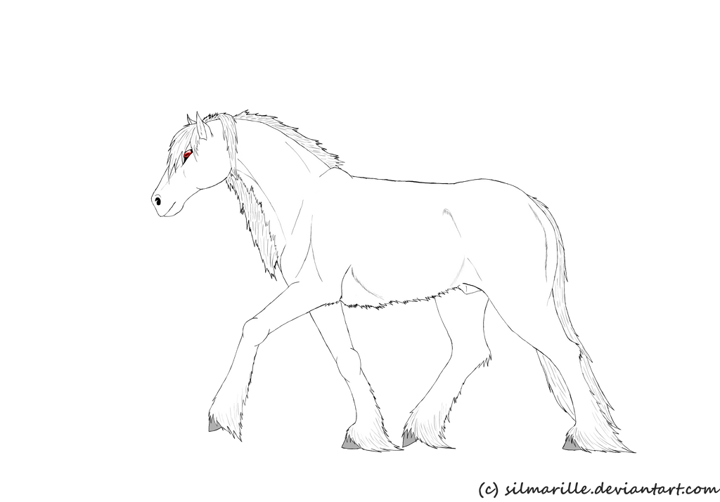 Icehorse lines by Silmarille on DeviantArt