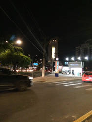 Criciuma city at night