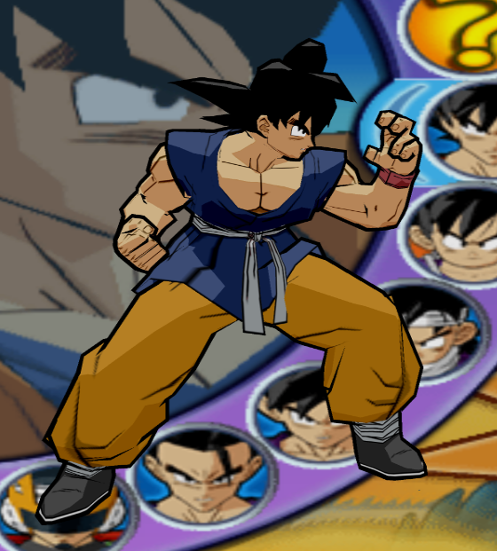 Goku (GT) (Adult) in Budokai 3. No download yet by