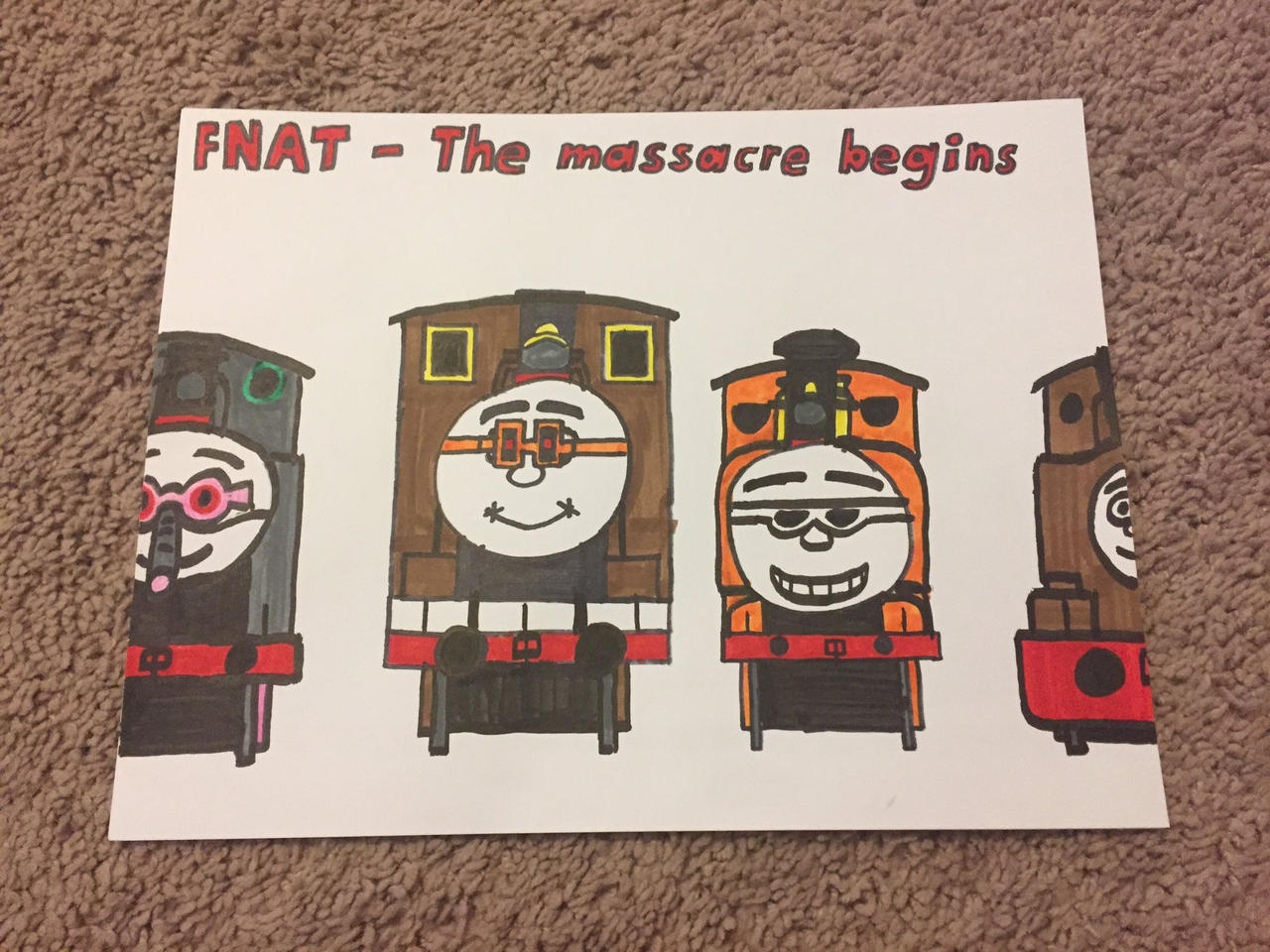 Thomasfn Five Nights at Thomas' Promo Art 2 by Hunter2344 on DeviantArt