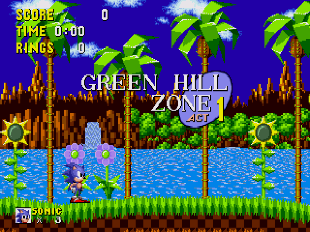 Green hill zone with lyrics(sonic generations) 