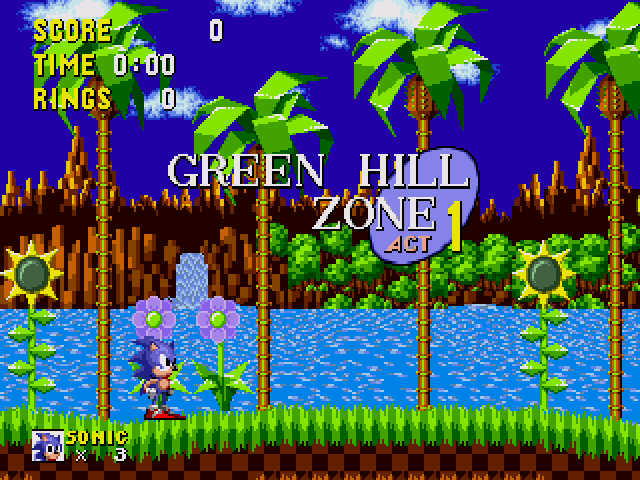 Trilha de Green Hill Zone, primeira fase de 'Sonic', ganha letra