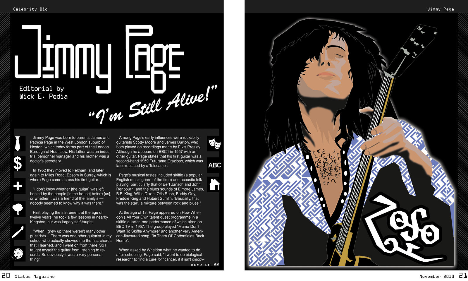 Double Page Magazine Spread by paulthegreat103 on DeviantArt