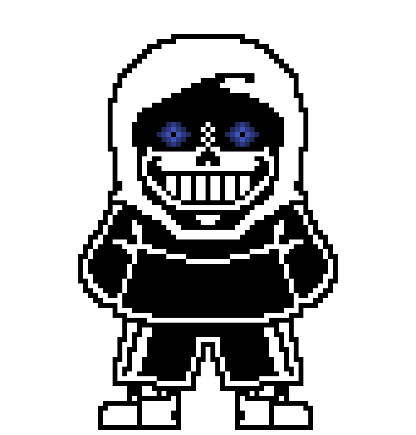 Dust Sans Sprite Remake! - SkipsThePencil - Folioscope