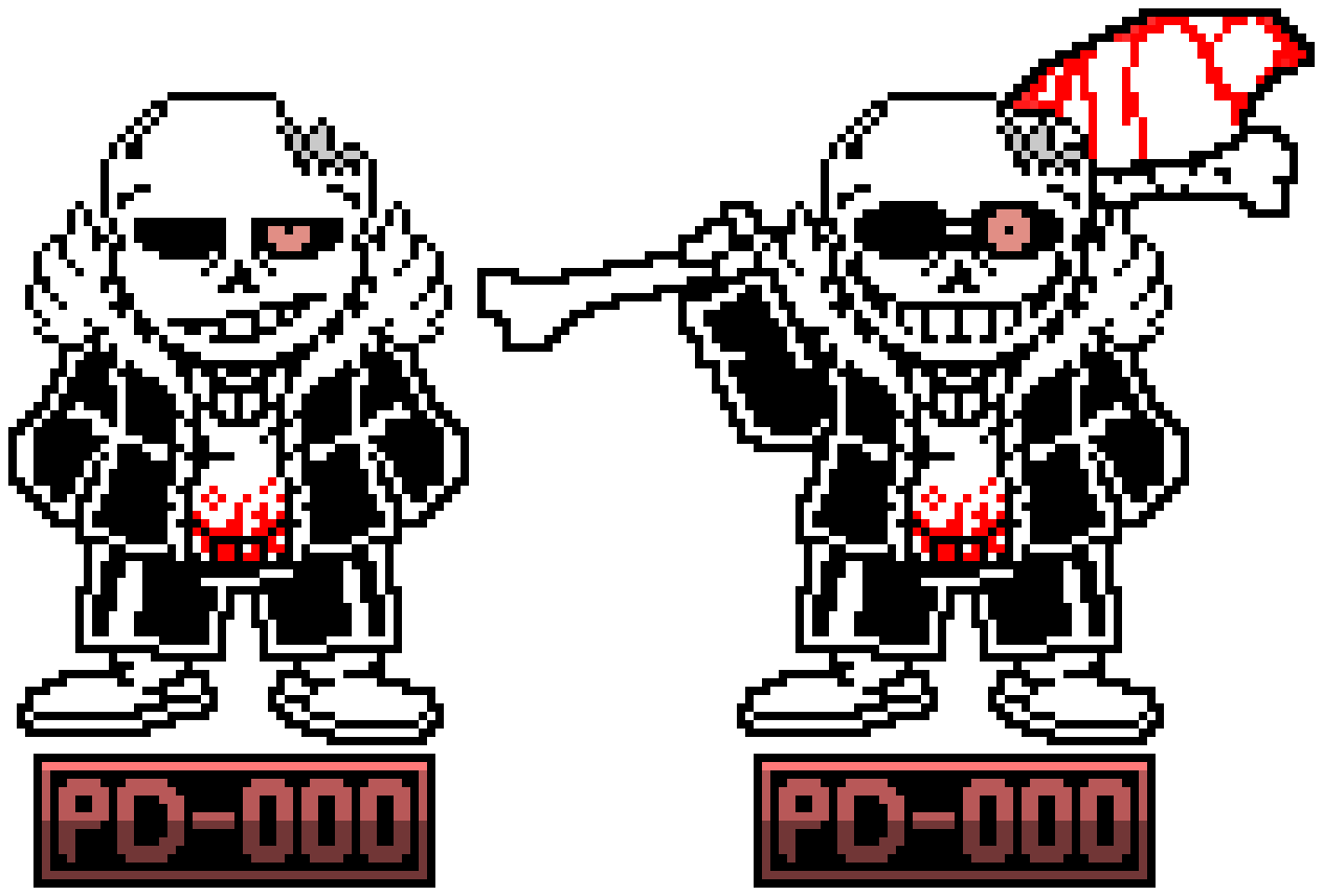 Horrortale Sans sprites by PhantomDestroyer000 on DeviantArt