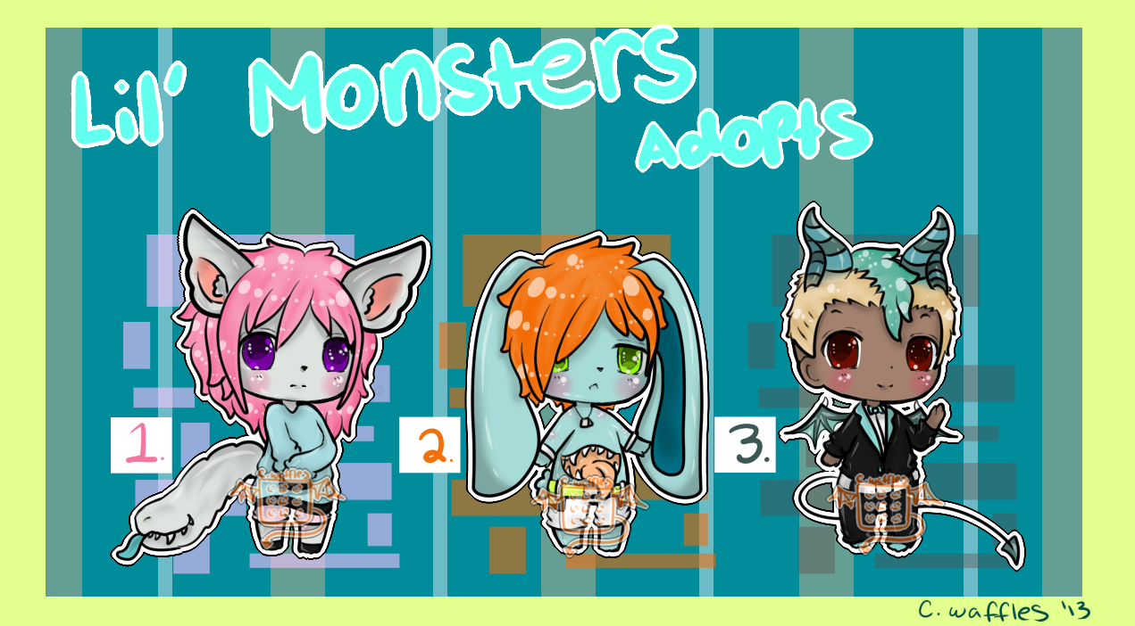 Lil' Monsters Adopt batch: 1 [CLOSED]