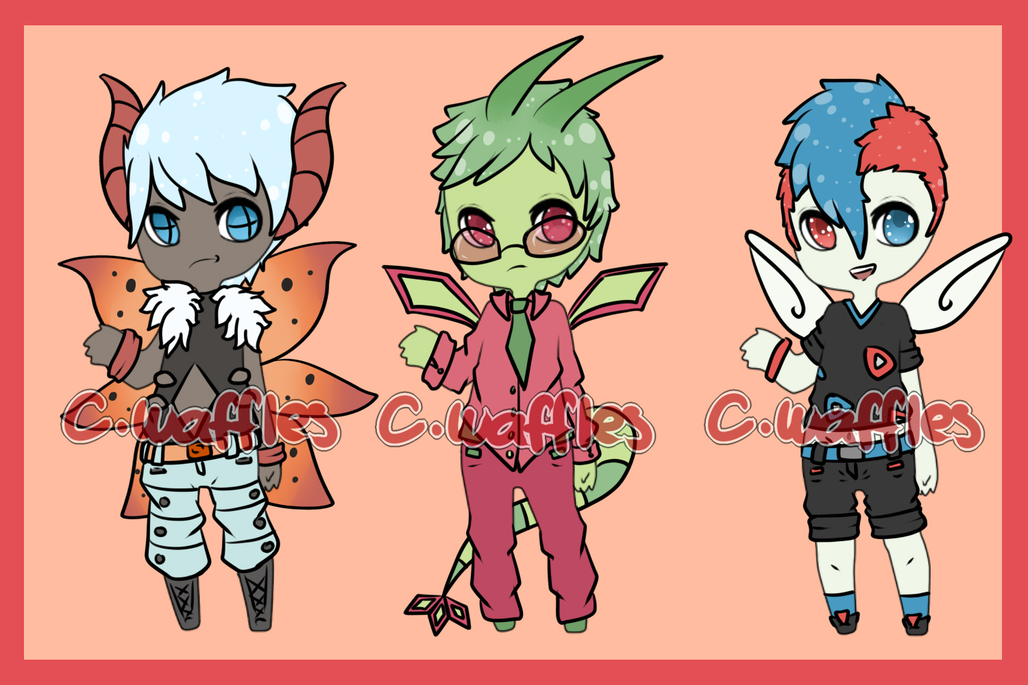 Winged pokejinka adopts [Closed]