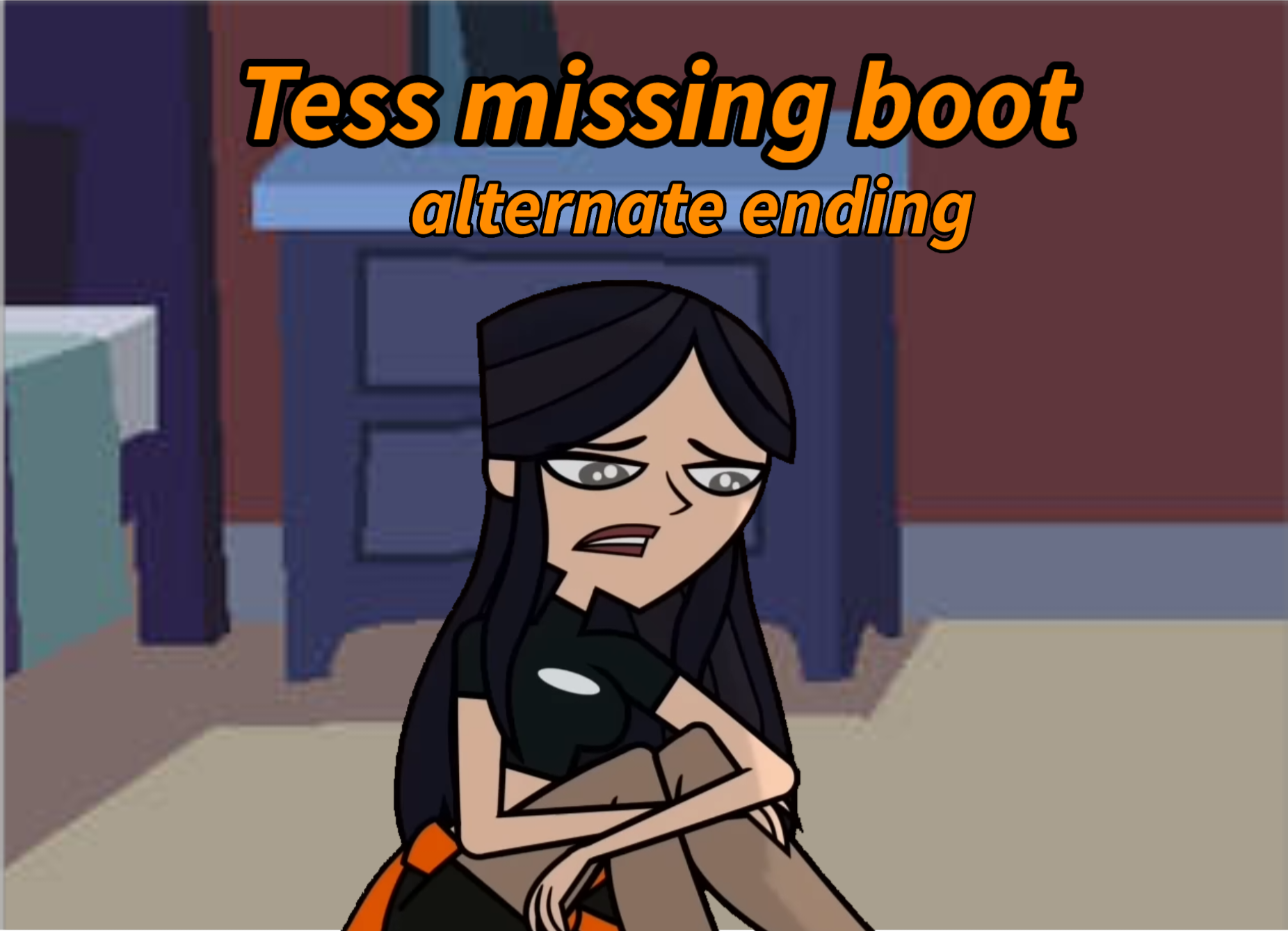 Tess loses her boot (Alternative) by EROR343 on DeviantArt