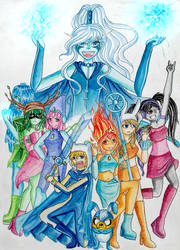 [Contest Entry] Adventure Time x Winx Club