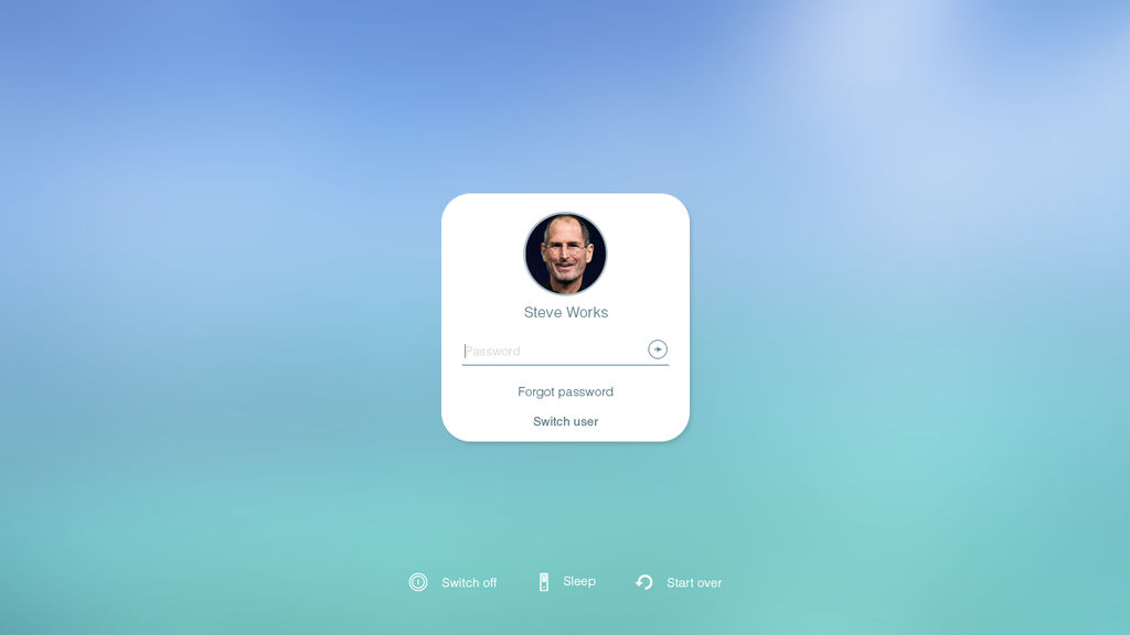 iOS-login-screen6 by touficnabi on DeviantArt