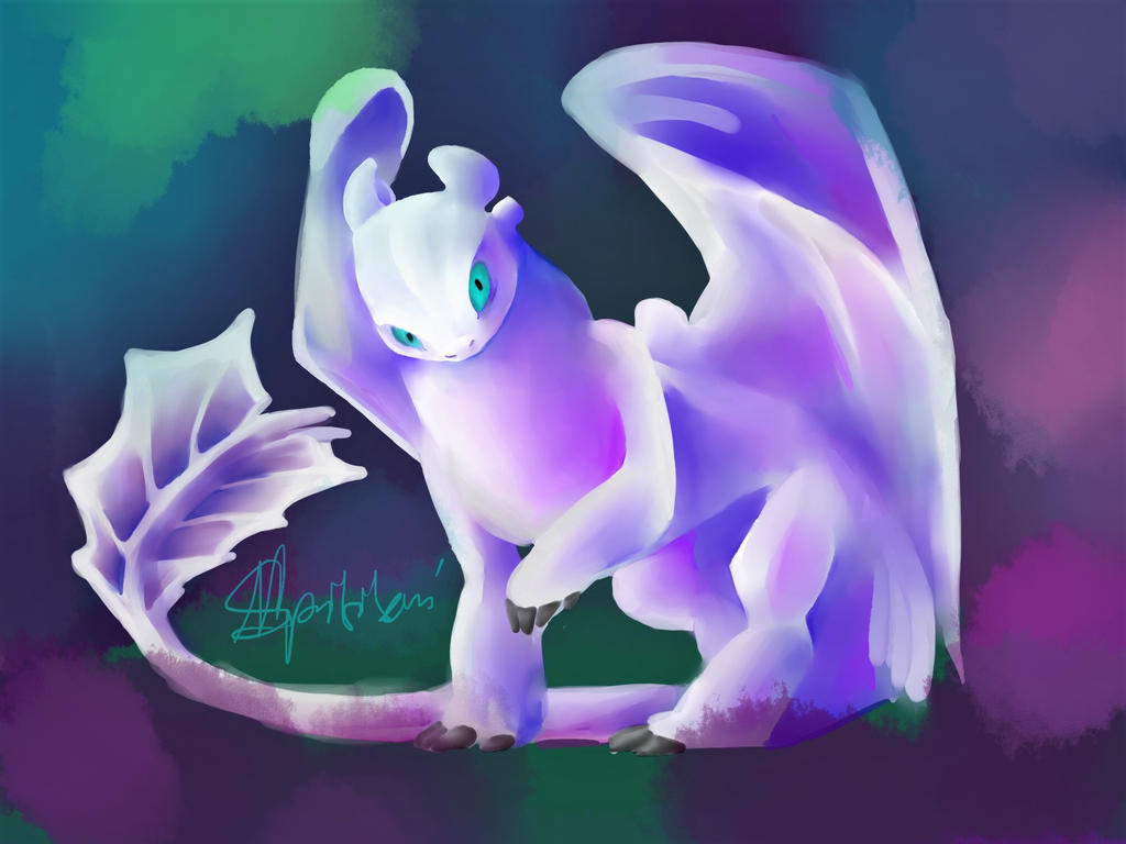 Lightfury(first atempt) by Airena14 on DeviantArt