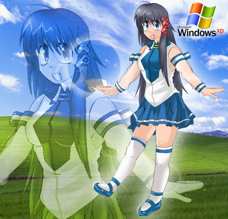 XP-tan by trickycharm on DeviantArt