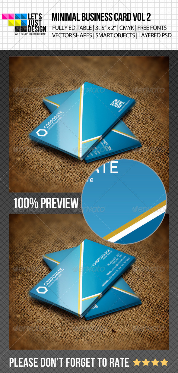 Minimal Business Card Vol 2 by jasonmendes