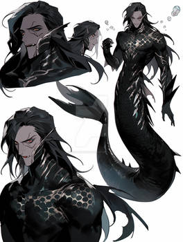 merman adoptable deep sea (closed)