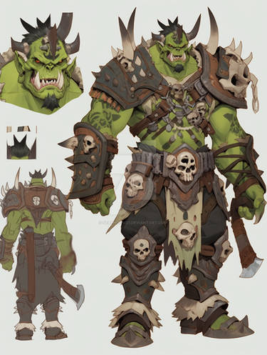 Male orc (open)